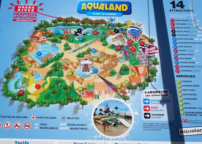 T2,33 M2,quartier Malfato Et Aqualand Agde
